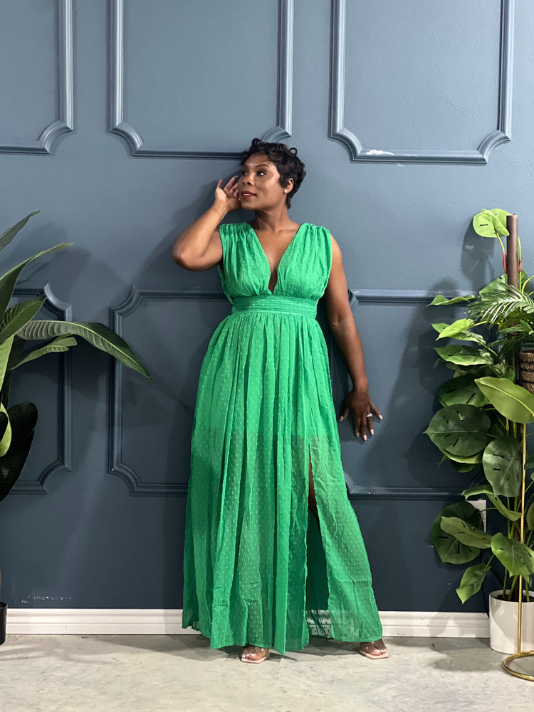 Mia Dress-Green
