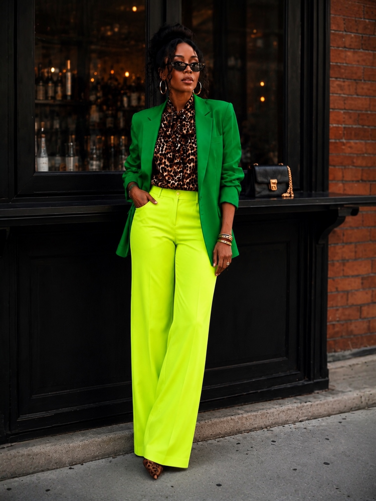 New Open Blazer (Green)