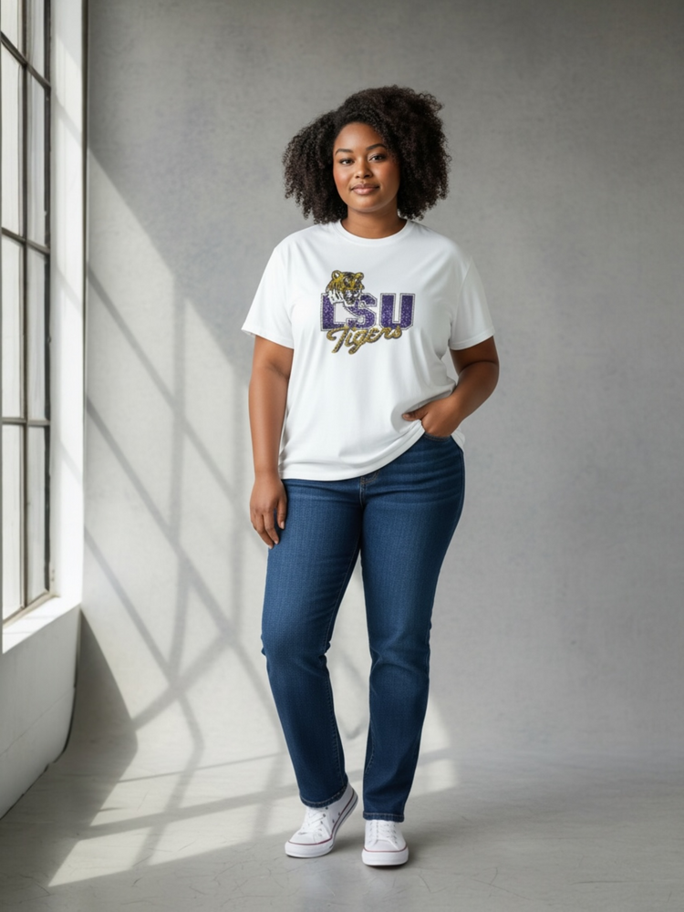 LSU Patch Tee Shirt