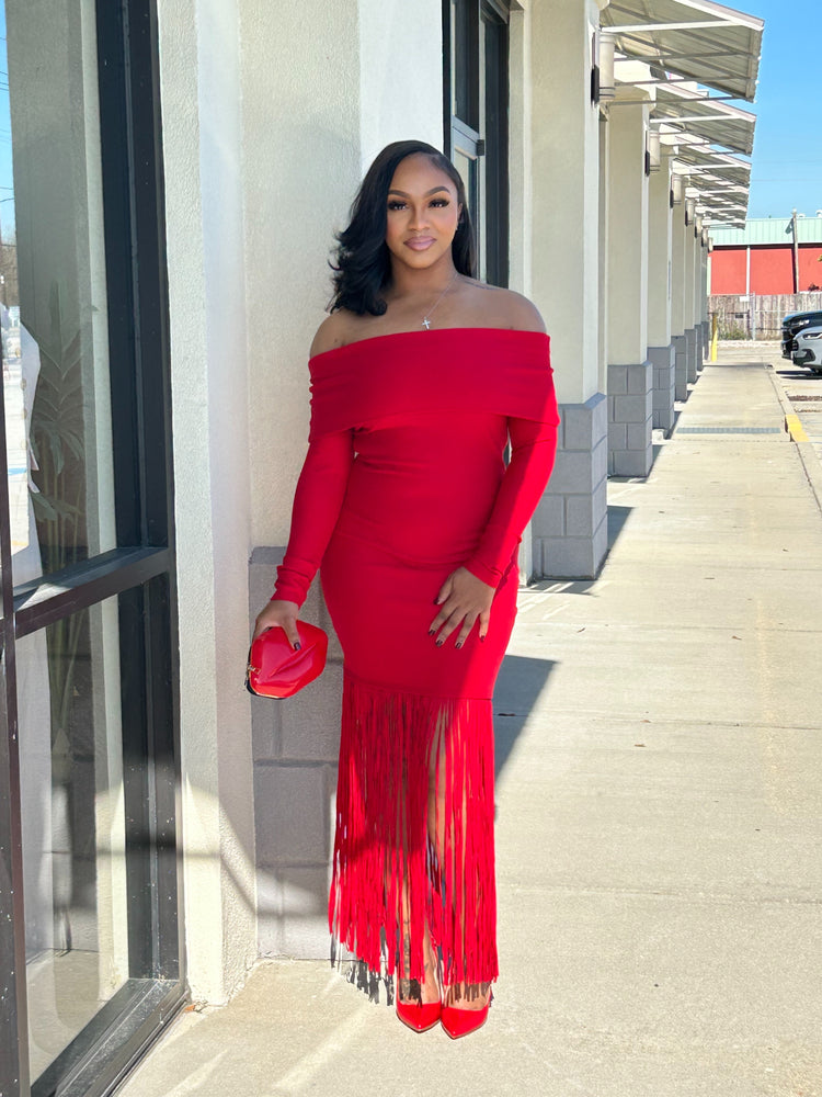 Red Avery Dress