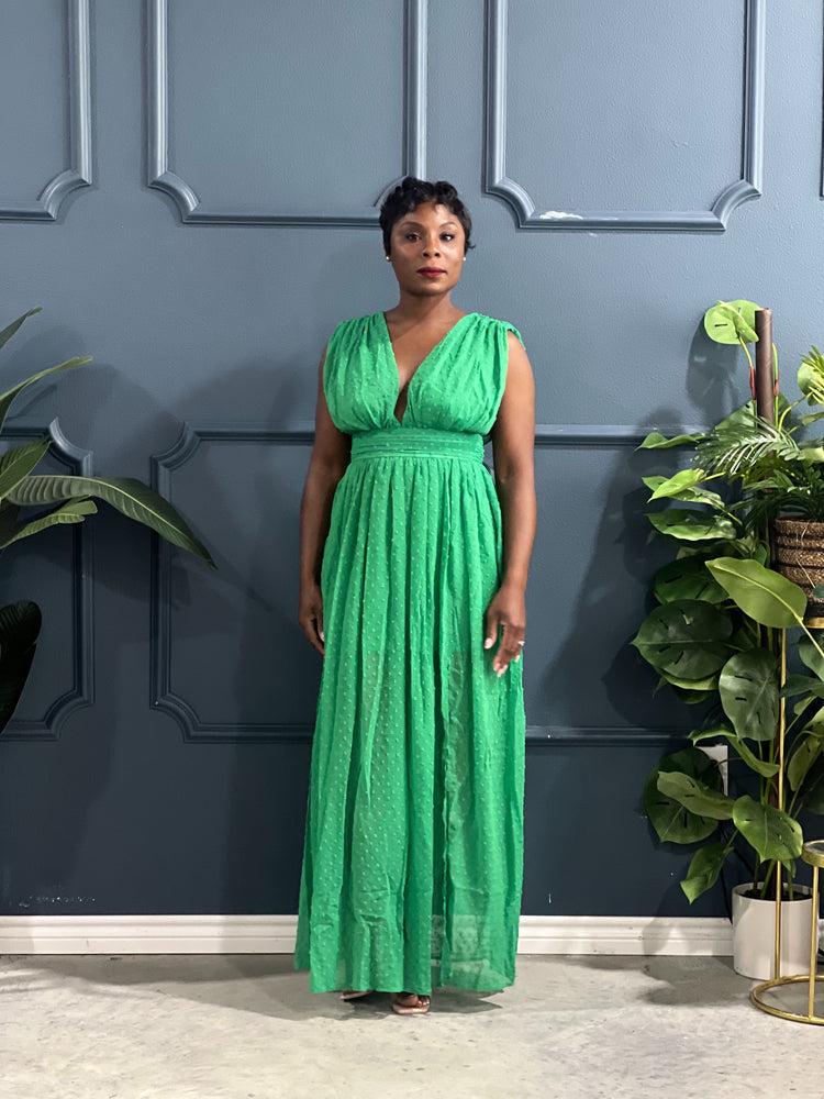 Mia Dress-Green