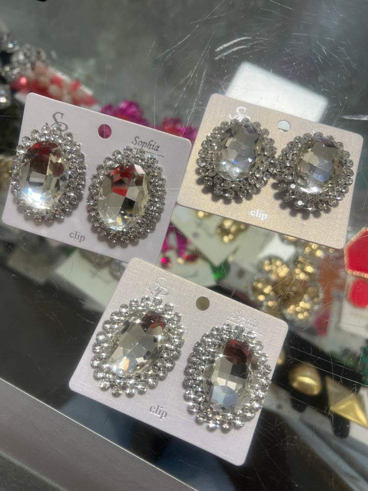 So So Elegant Clip Earrings