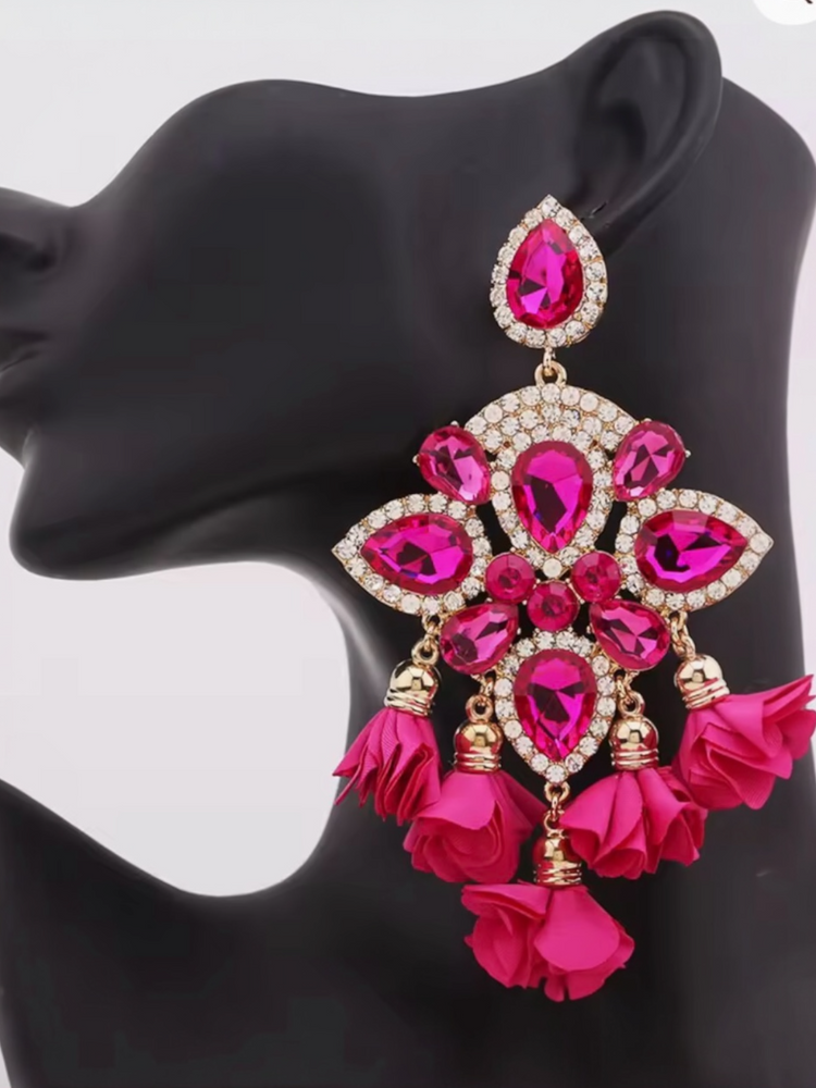 New Carnival Earrings (Pink)