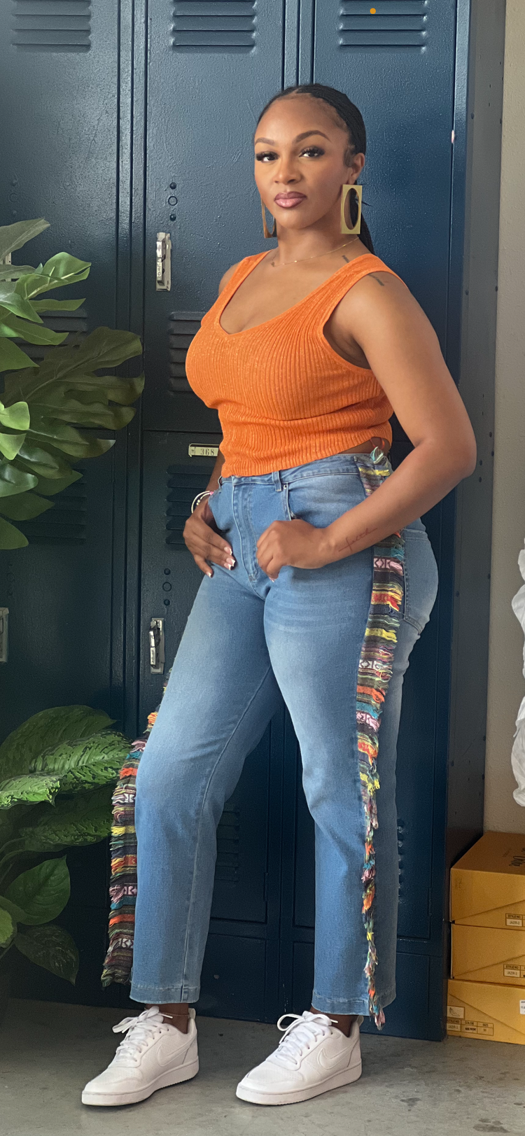 Bohemian Denim Jeans