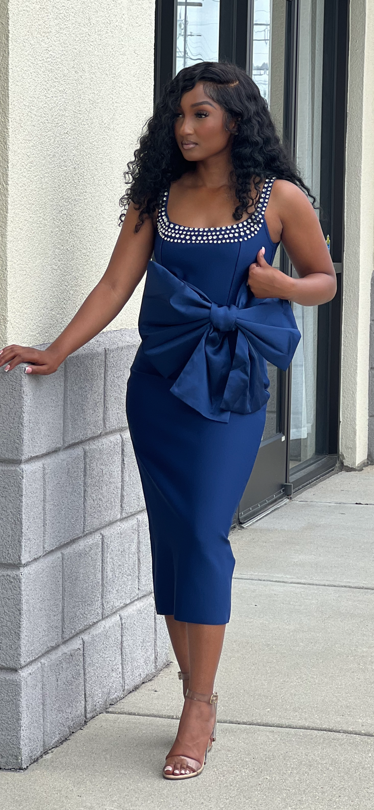 Nora Elegant Bandage Dress