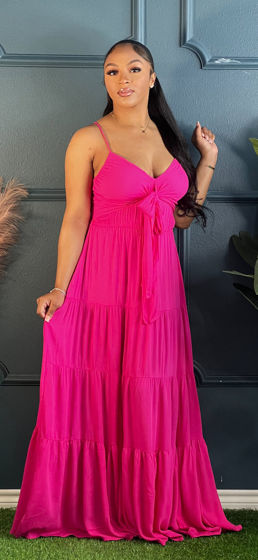 New Maxi Sundress Pink (In store 4/30)