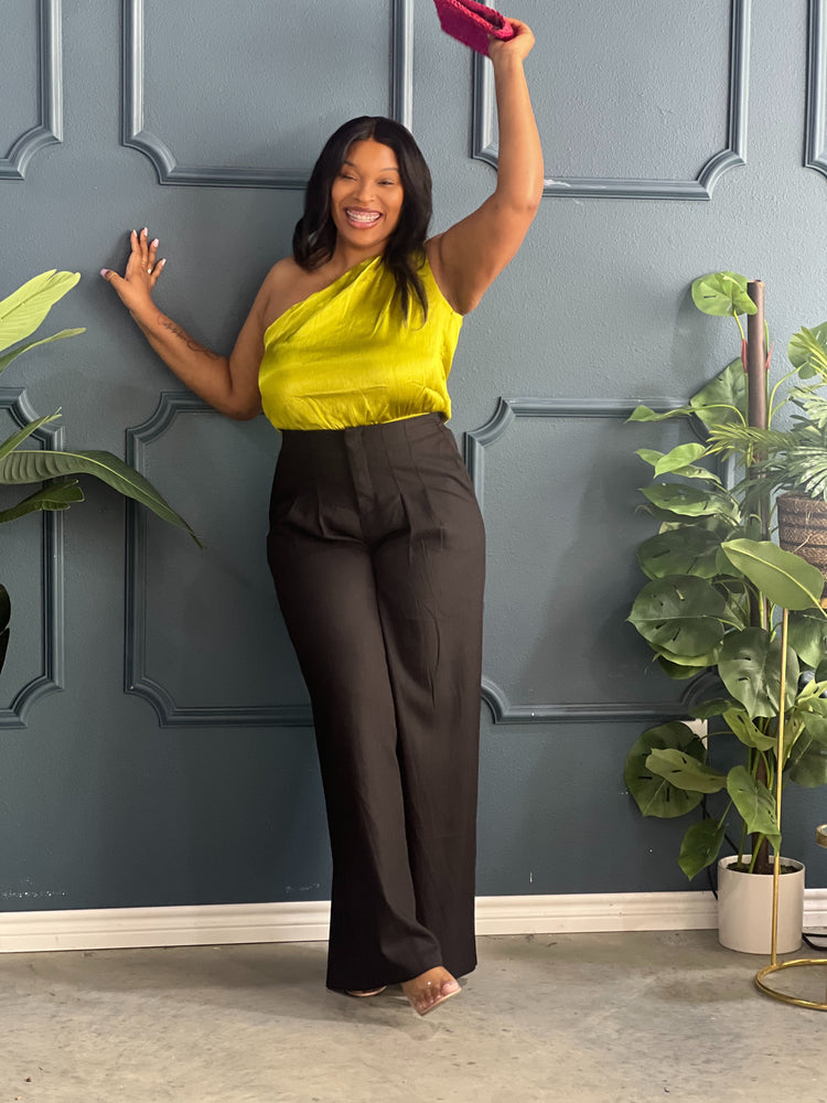 Spring In Bodysuit-Citron