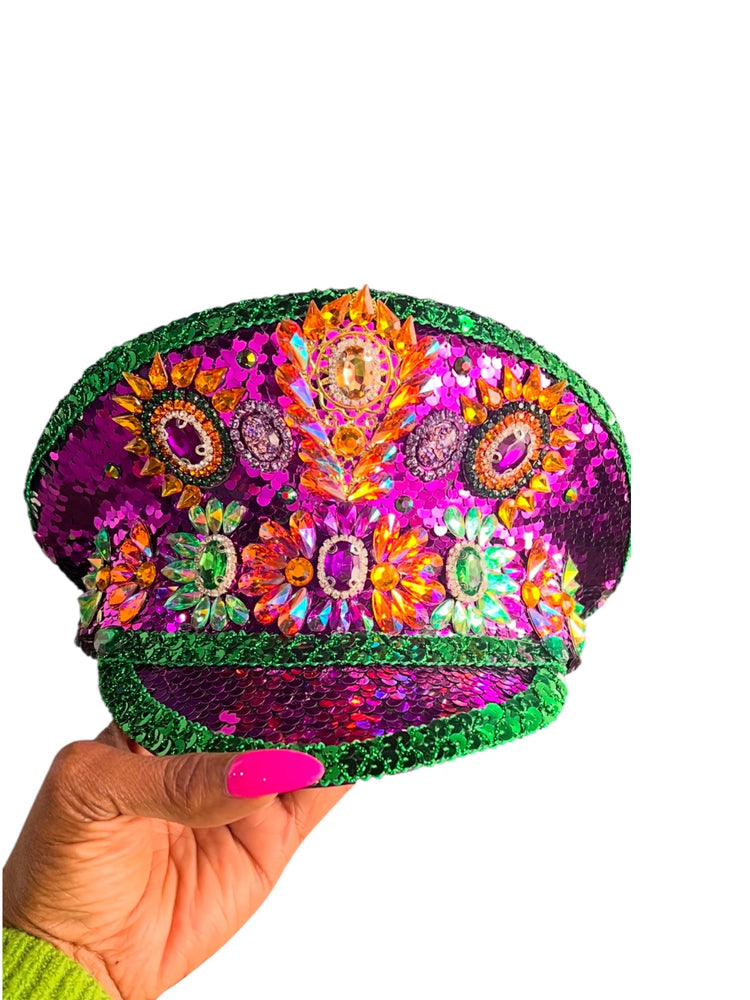 Mardi Gras Captain Hat (Online only)