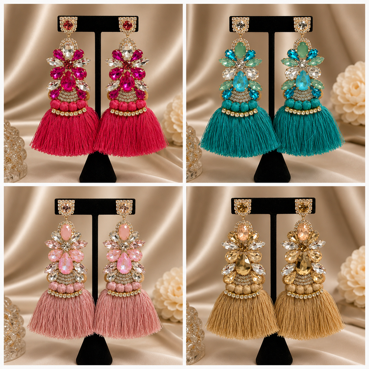 Romance Drop Earrings Alc (4 colors)