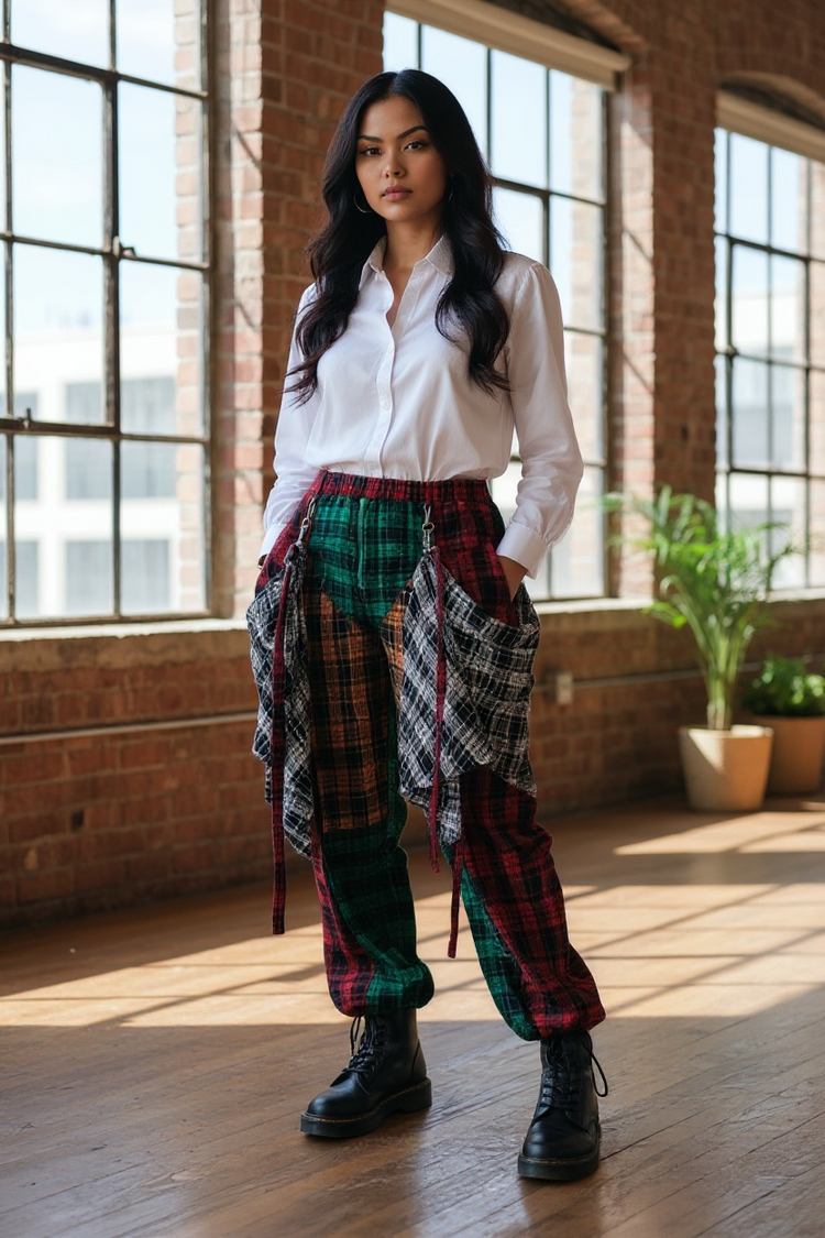 All Flannel Plaid Jogger Pants Reg/Plus