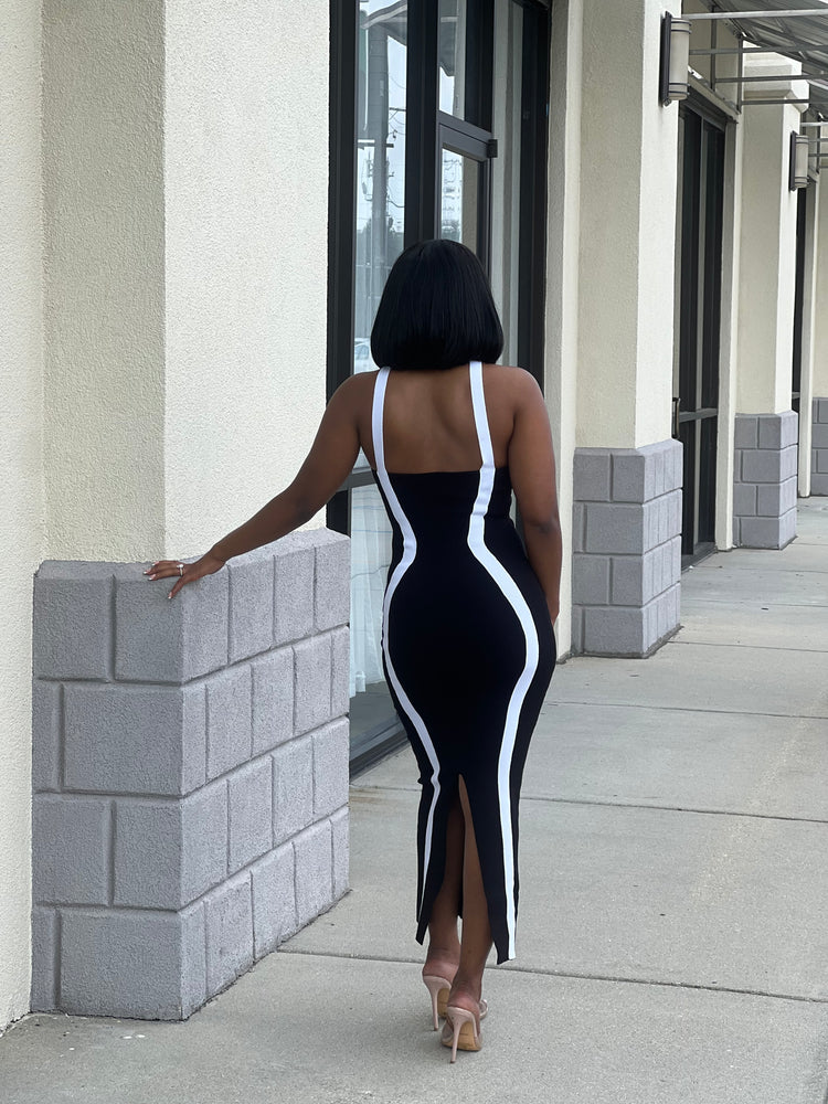 Our Cami Midi Dress (Black)