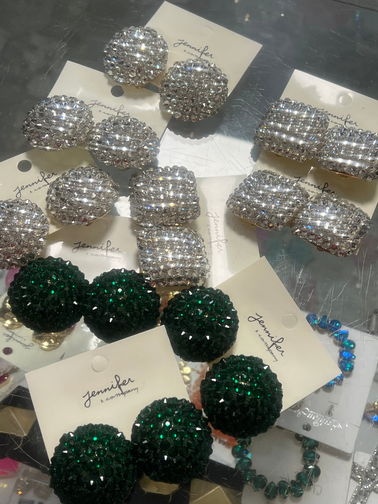 New Formal Clip Earrings (3 Styles)