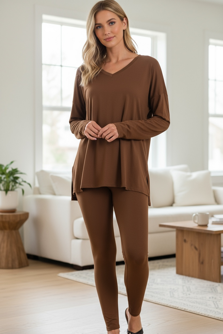 New Comfy Set-Brown