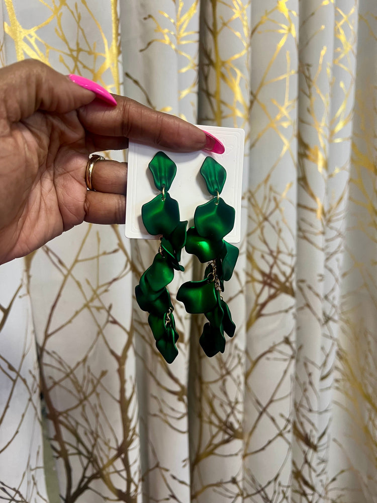 Chandelier Petal Earrings (13 colors)