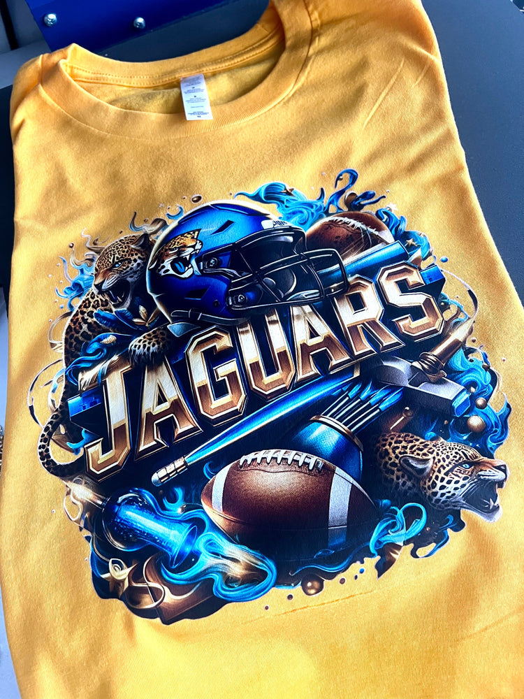 Game Day Jaguar Tee Shirt (Gold)
