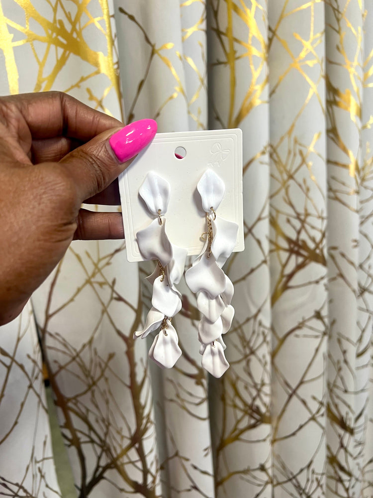 Chandelier Petal Earrings (13 colors)