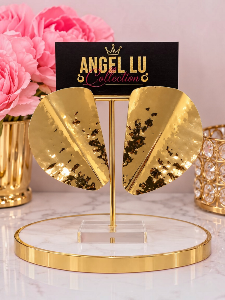 Golden Empress Earrings Alc