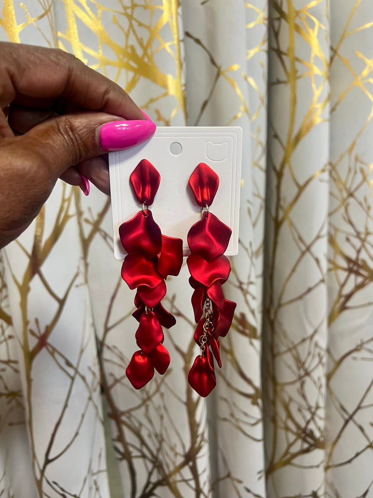 Chandelier Petal Earrings (13 colors)