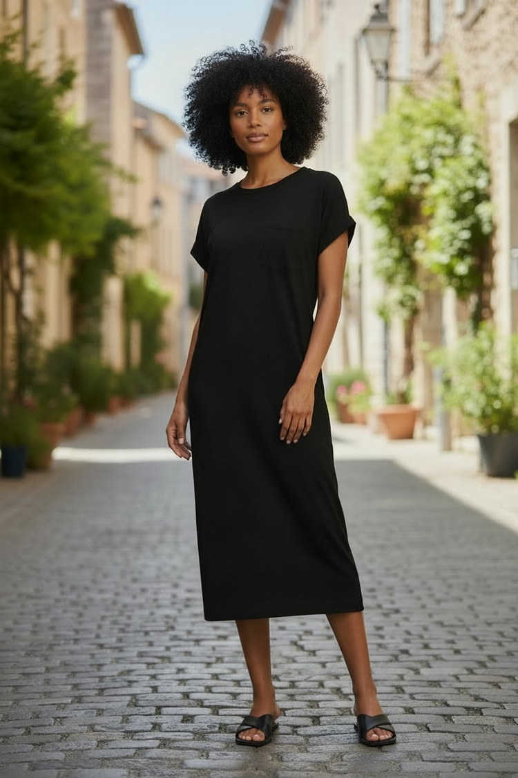 Les Comfy Dress (Black)