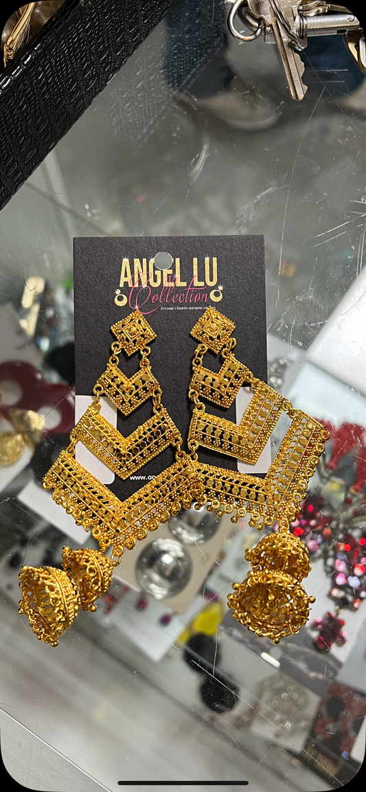 Royal Gold Earrings ALC