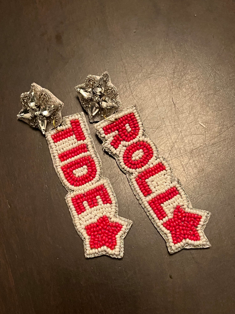 Roll Tide Customized Earrings