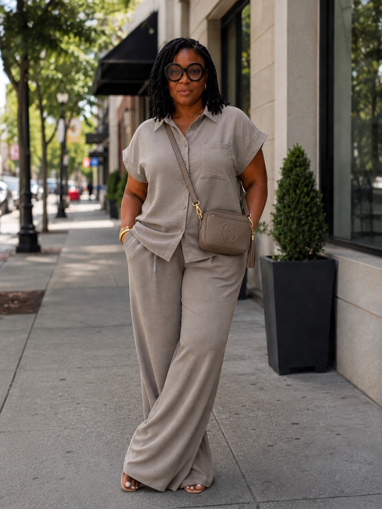Just A Casual Set-Mocha