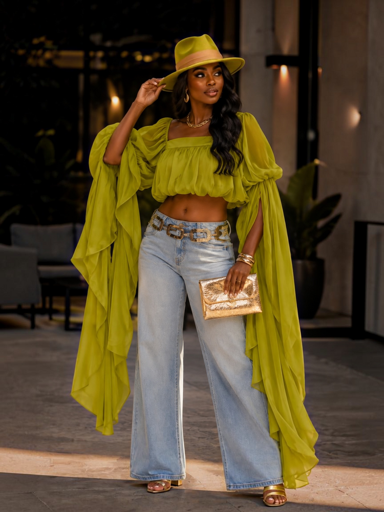 Sade Drape Top (In store Tuesday 8/25)