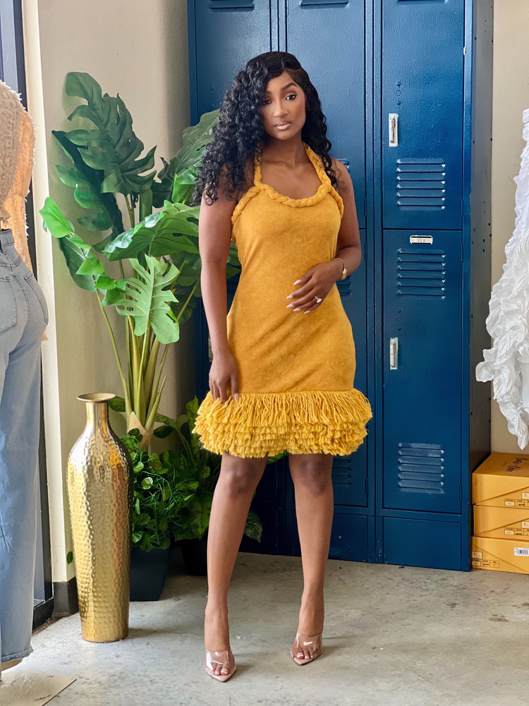 Mustard Daze Dress
