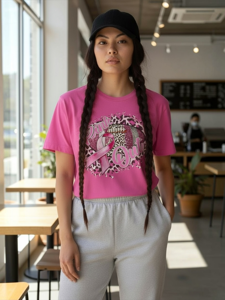 Pink Out Tee Shirt Reg/Plus