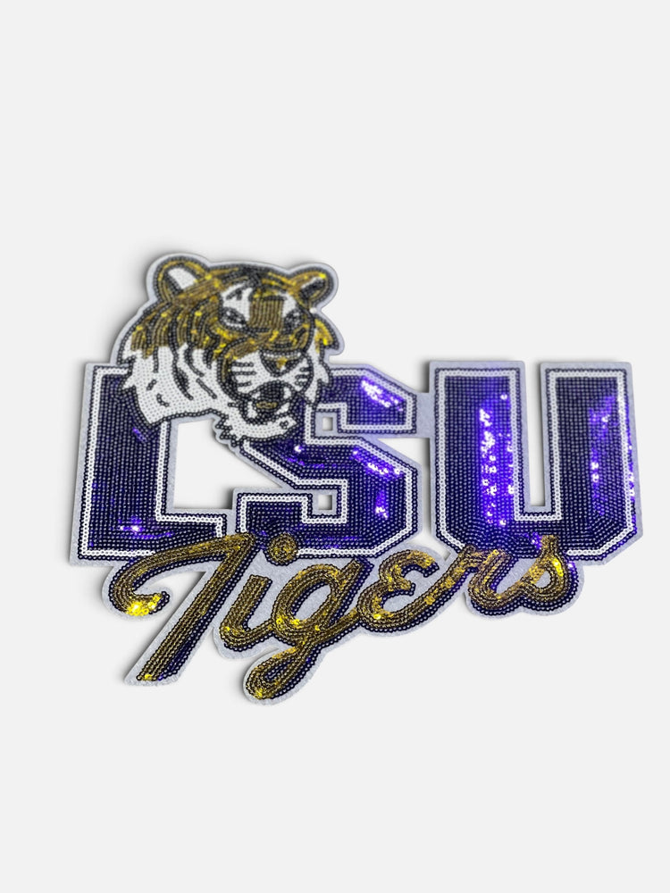 DIY LSU Tigers Patch Only