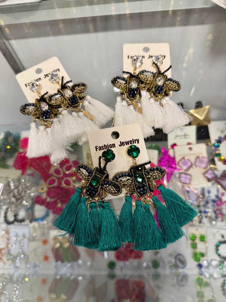 Medium Bee Earrings Alc (2 colors)