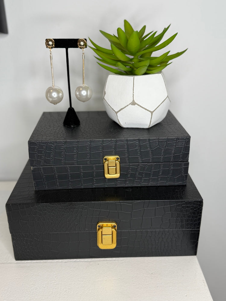 End Pearl Drop Earrings Alc (gold)