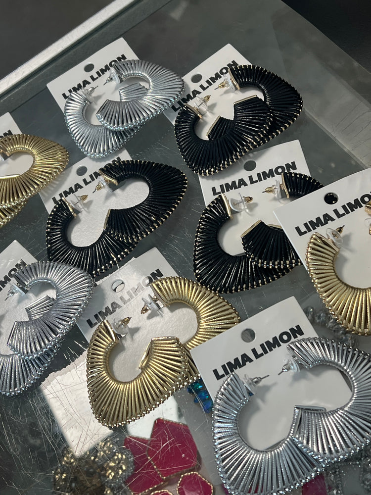 Basket Earrings (3 colors)