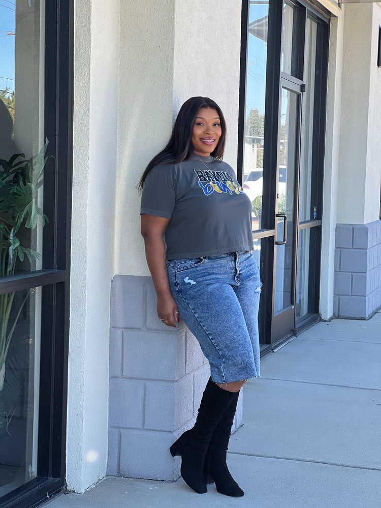 New Denim Jorts-Medium (shorts)