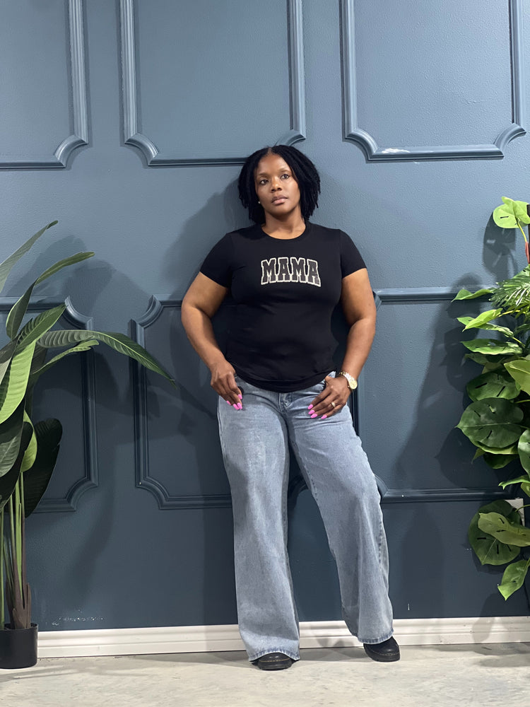 Mama Fitted Tee Shirt