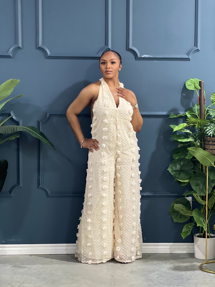 New Spring Jumpsuit-Natural
