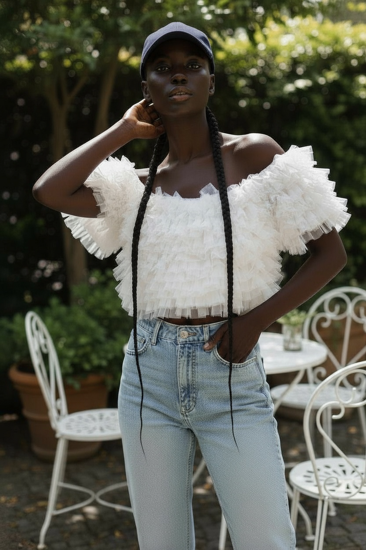Tulle Days Top