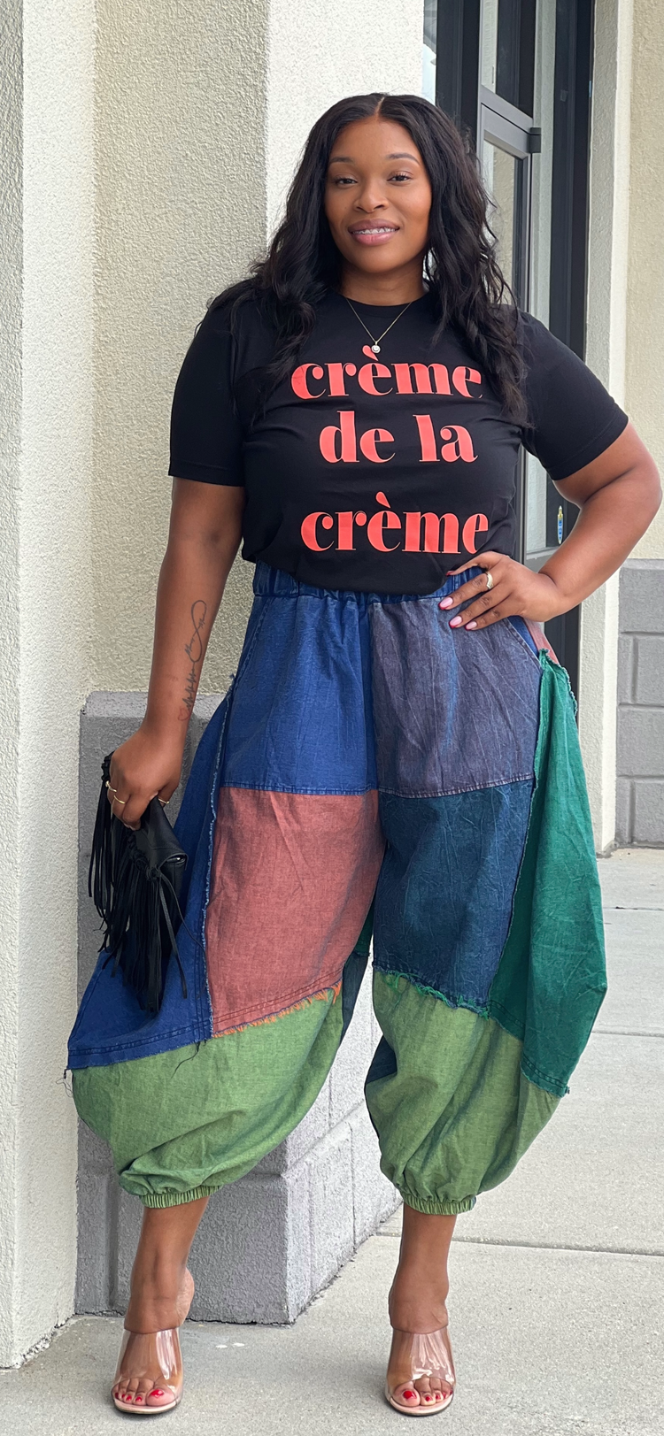 Crème de la Creme Tee Shirt-Orange
