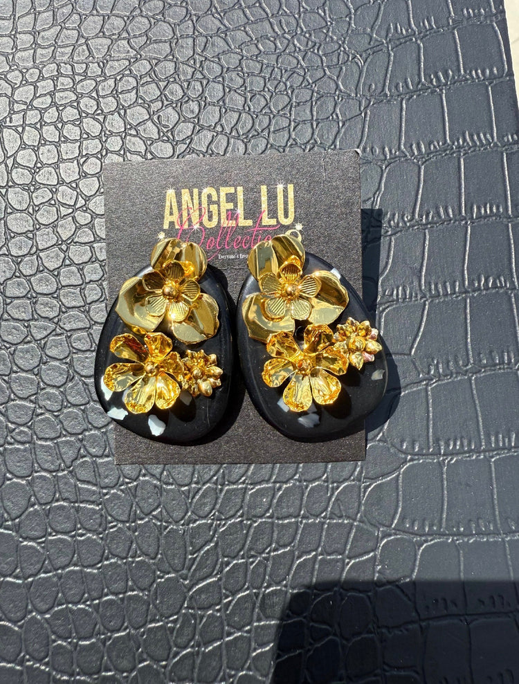 Antique Bloom Earrings Alc