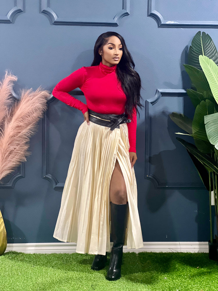 Jazzy Pleated Skirt