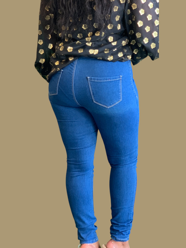 High Waist Skinny Jeans