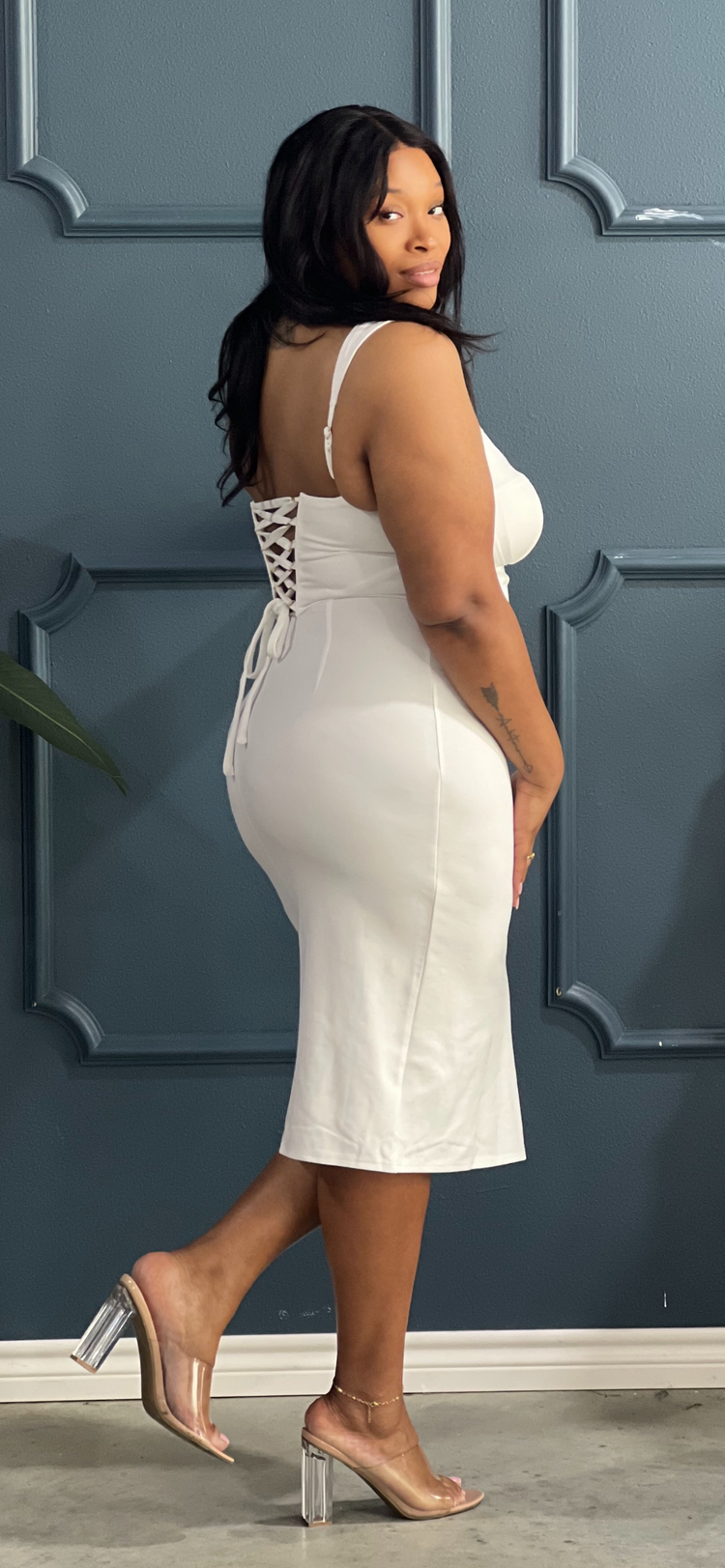 The Grad Dress-White