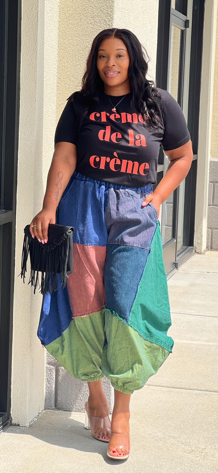 Crème de la Creme Tee Shirt-Orange