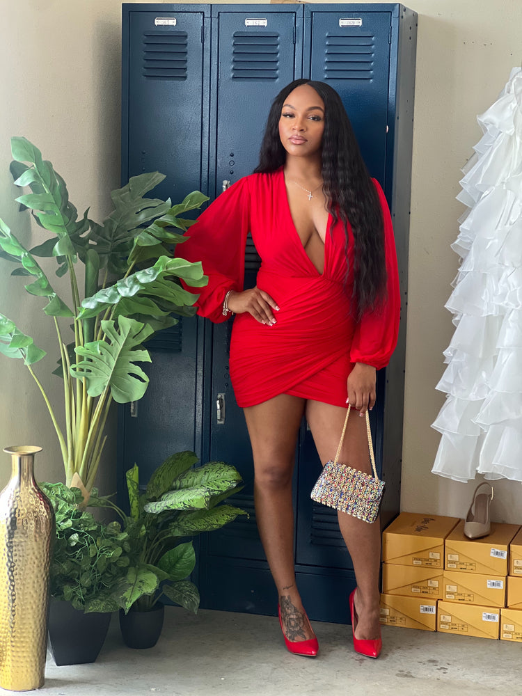 Safe Drama Red Dress