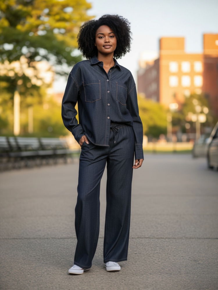 All About Denim Set (Black denim)