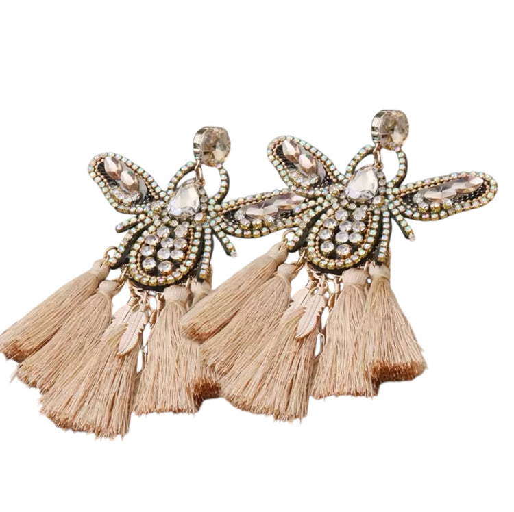 Blush Butterfly Earrings