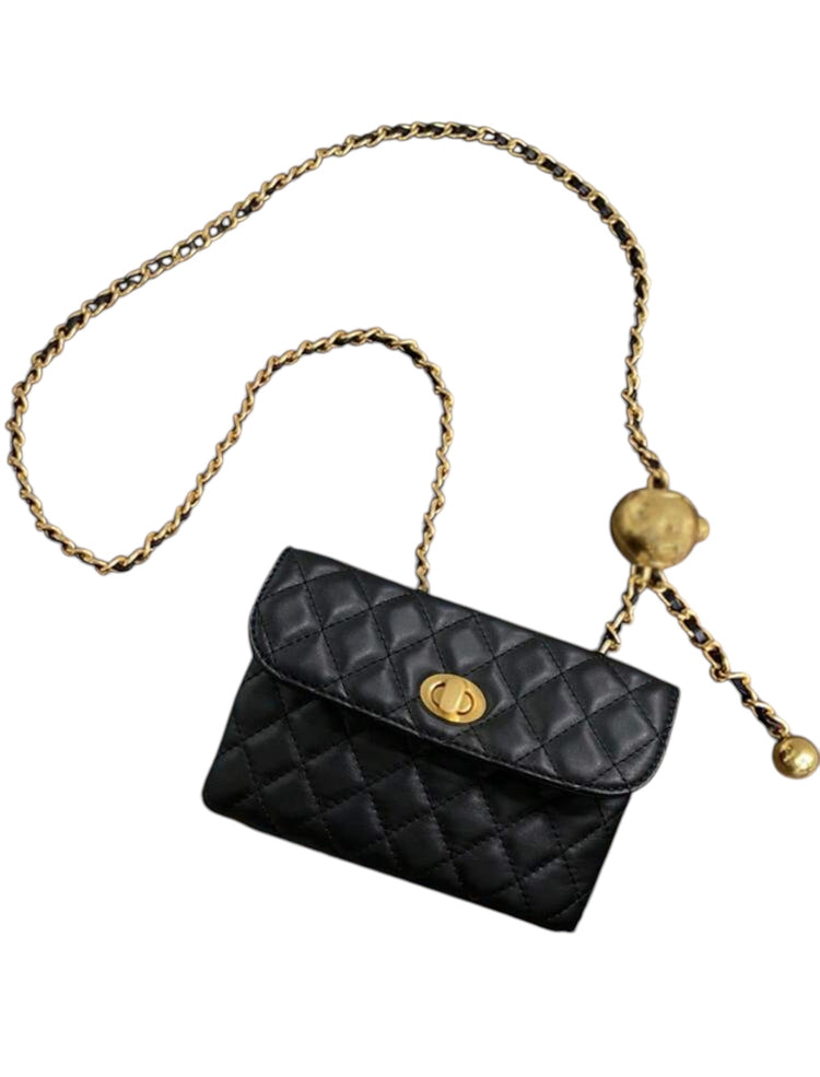 Quilted Waist Handbag