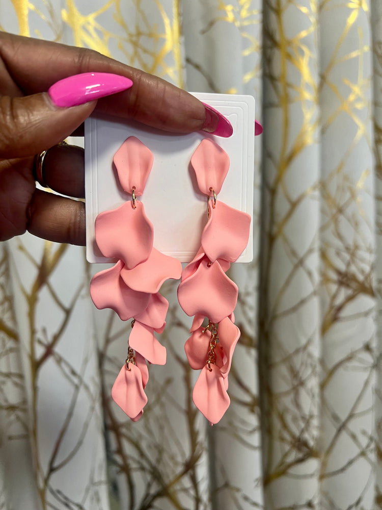 Chandelier Petal Earrings (13 colors)