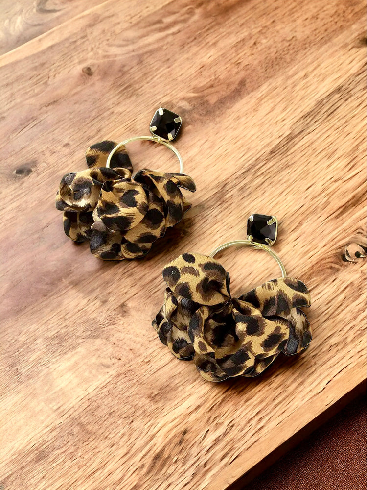 Dancing Leopard Earrings
