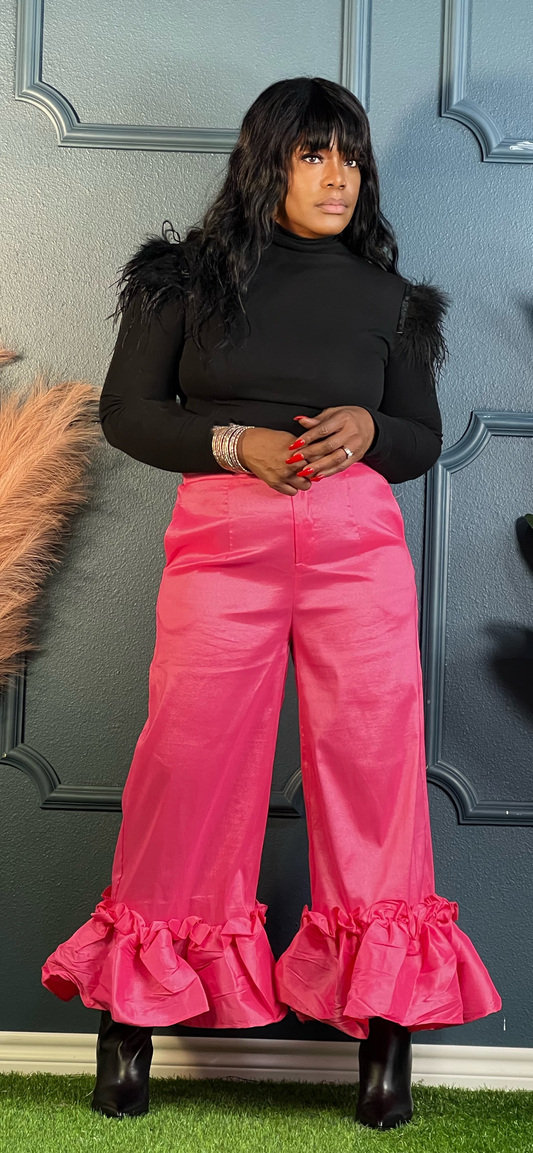 Sassy Glam Pants-Pink (Online only)